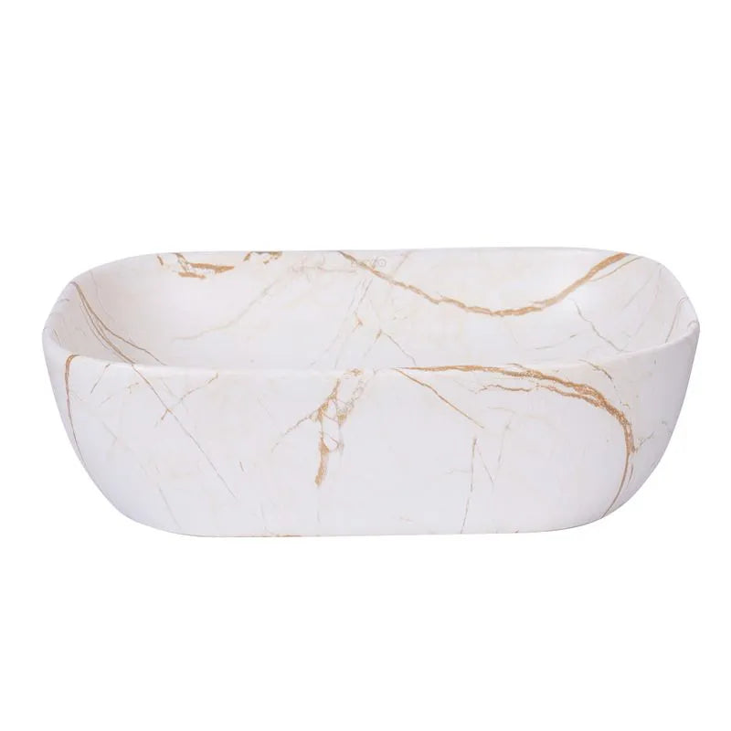 Lavamanos Vessel Marmi Mate 45.5 X 32.5 X 15 Lecco