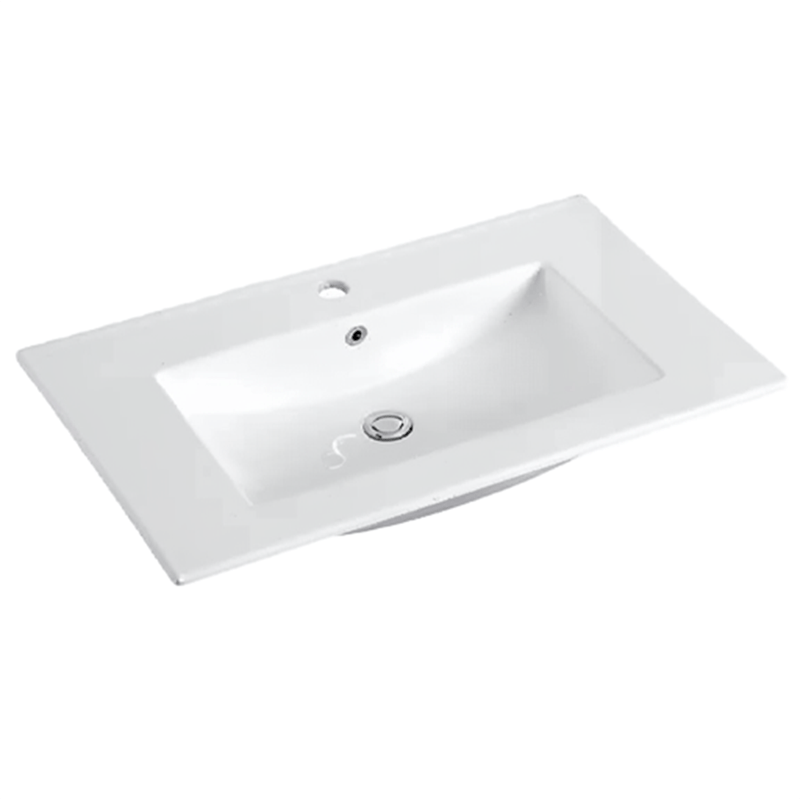 Lavamanos en Porcelana de Sobreponer Firenze Lecco 61 × 47 × 17.5 cm – Blanco