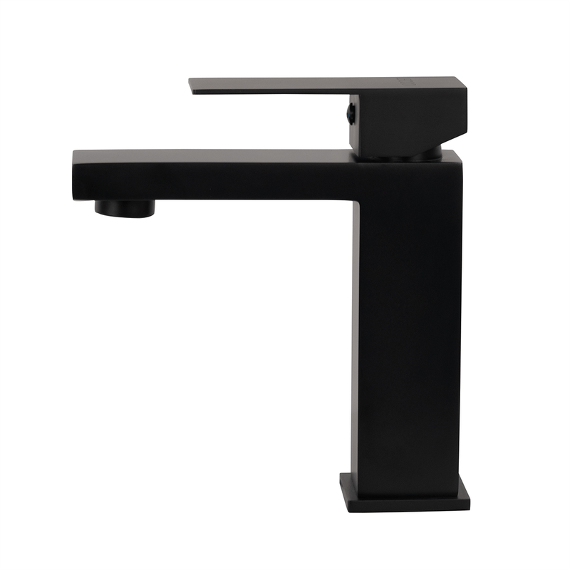 Griferia Para Lavamanos Baja Casalini Negro Lecco