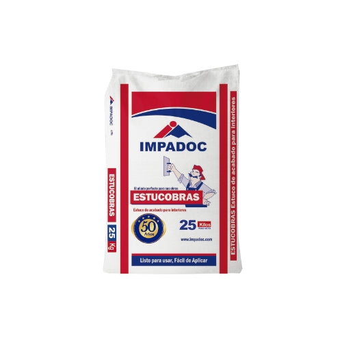 ESTUCOBRAS POLVO 25 Kg IMPADOC