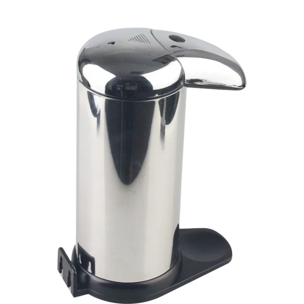 Dispensador Automático de Tocador Manos Libres para Gel y Jabón Líquido 500 ml