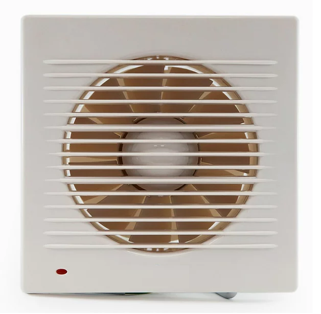 Extractor de aire con rejilla 6″ 21 x 21 x 8 cms bajo ruido