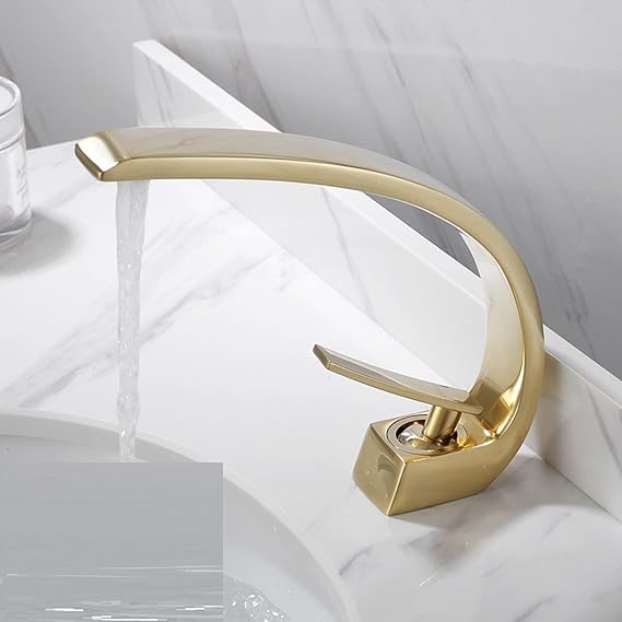 Griferia Para Lavamanos Biella Baja Blanco Lecco