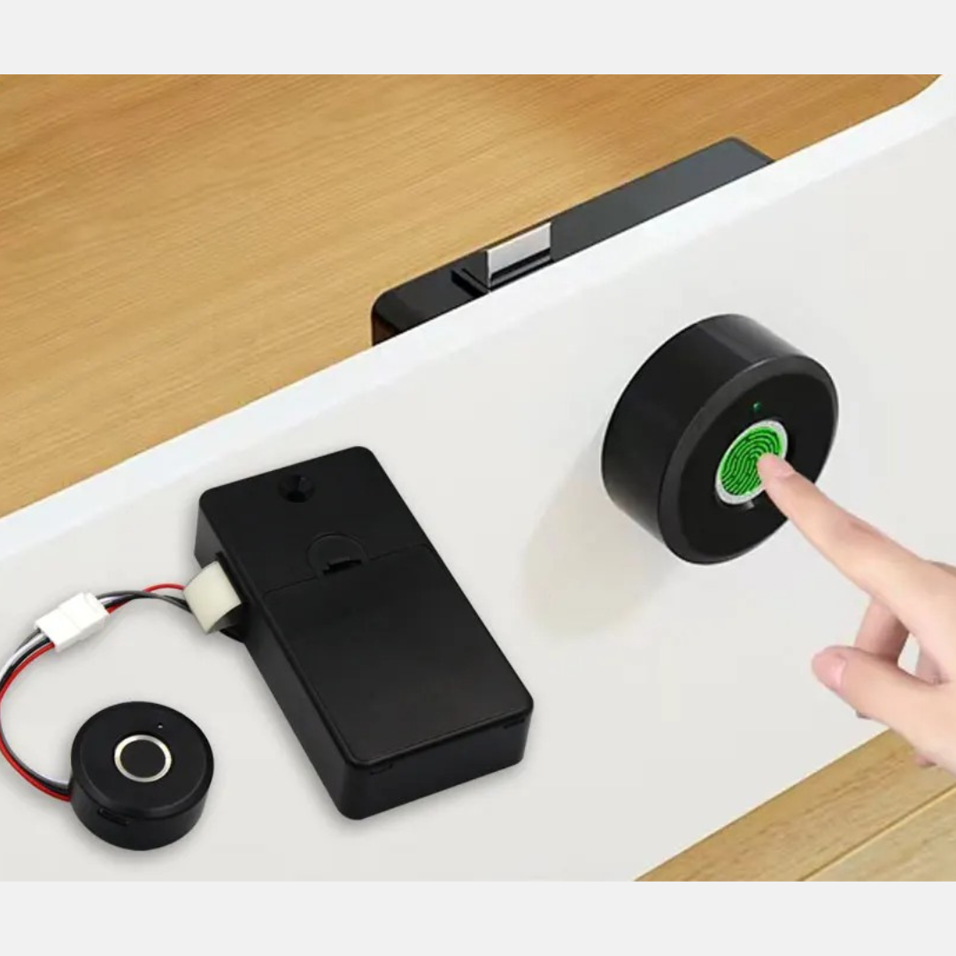 Cerradura para gabinete y locker huella material aleación de zinc