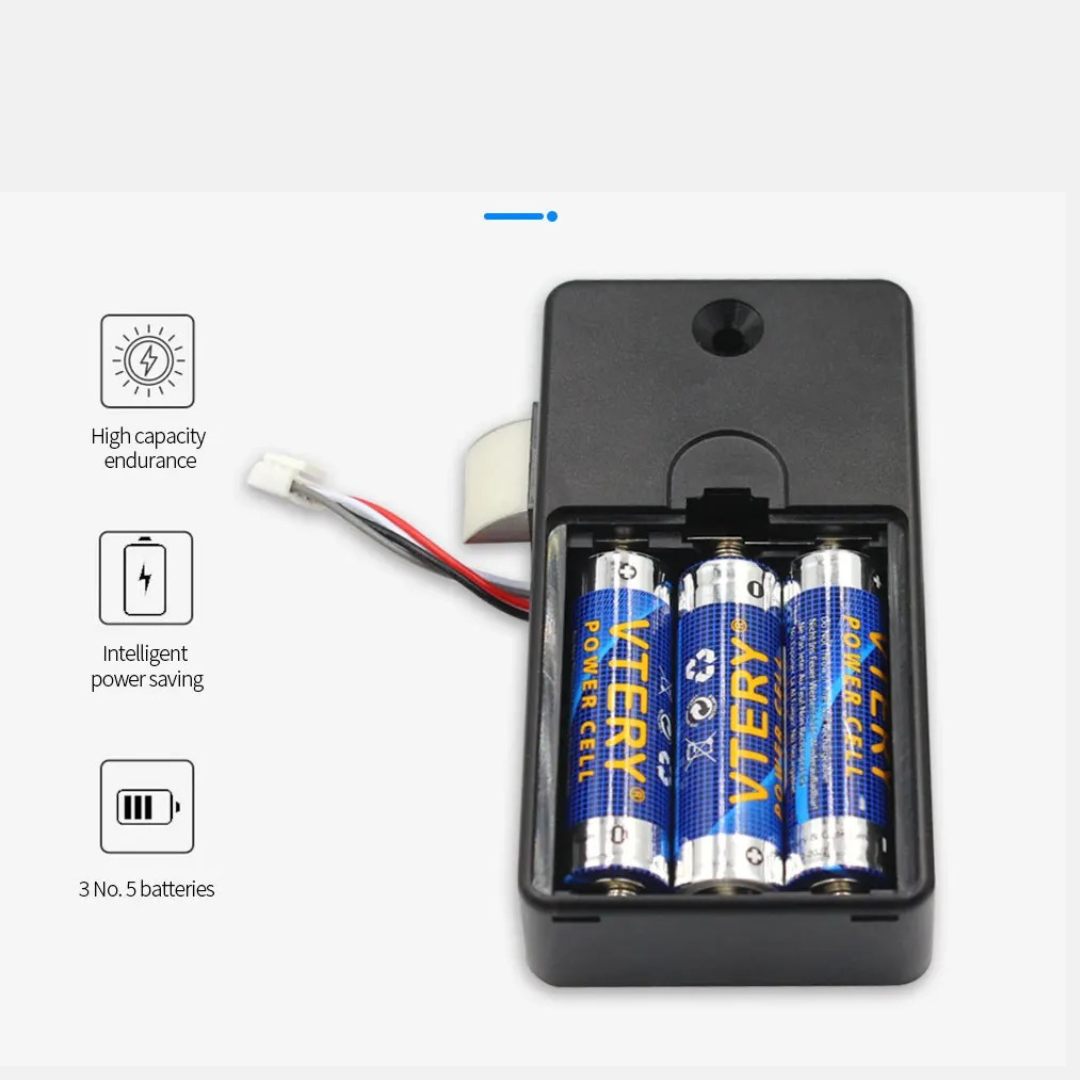 Cerradura para gabinete y locker huella material aleación de zinc