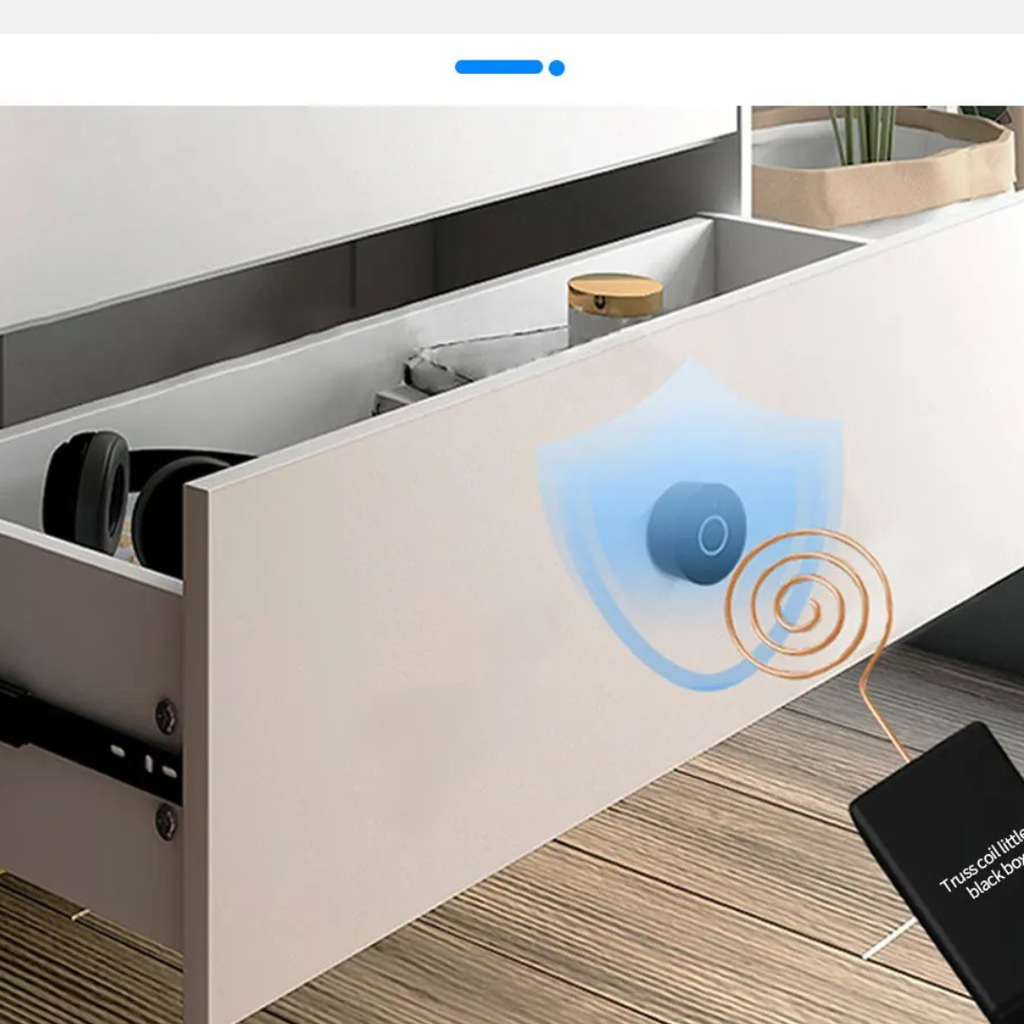 Cerradura para gabinete y locker huella material aleación de zinc