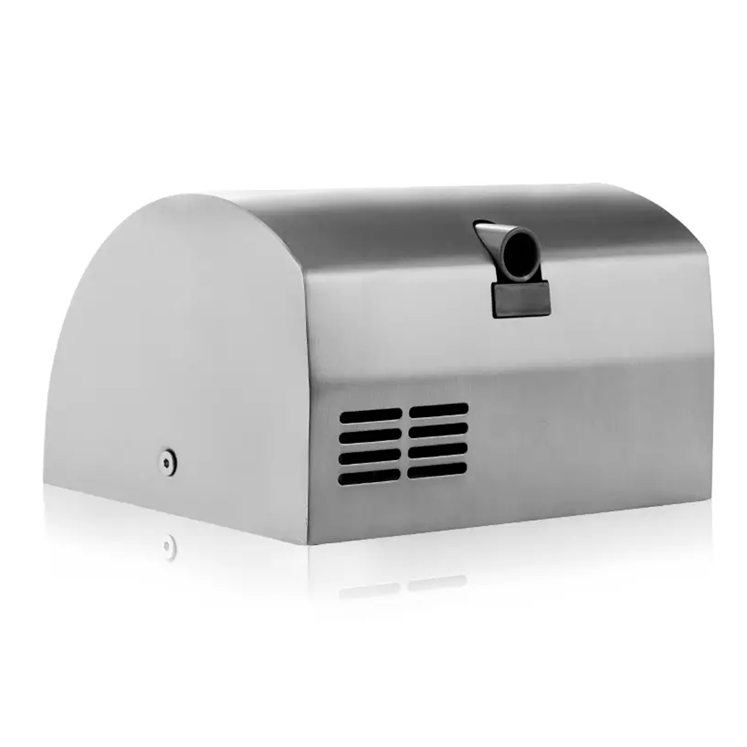 SECADOR DE MANOS EN ACERO INOXIDABLE SATINADO 1150–1350W HORIZONTAL TURBO