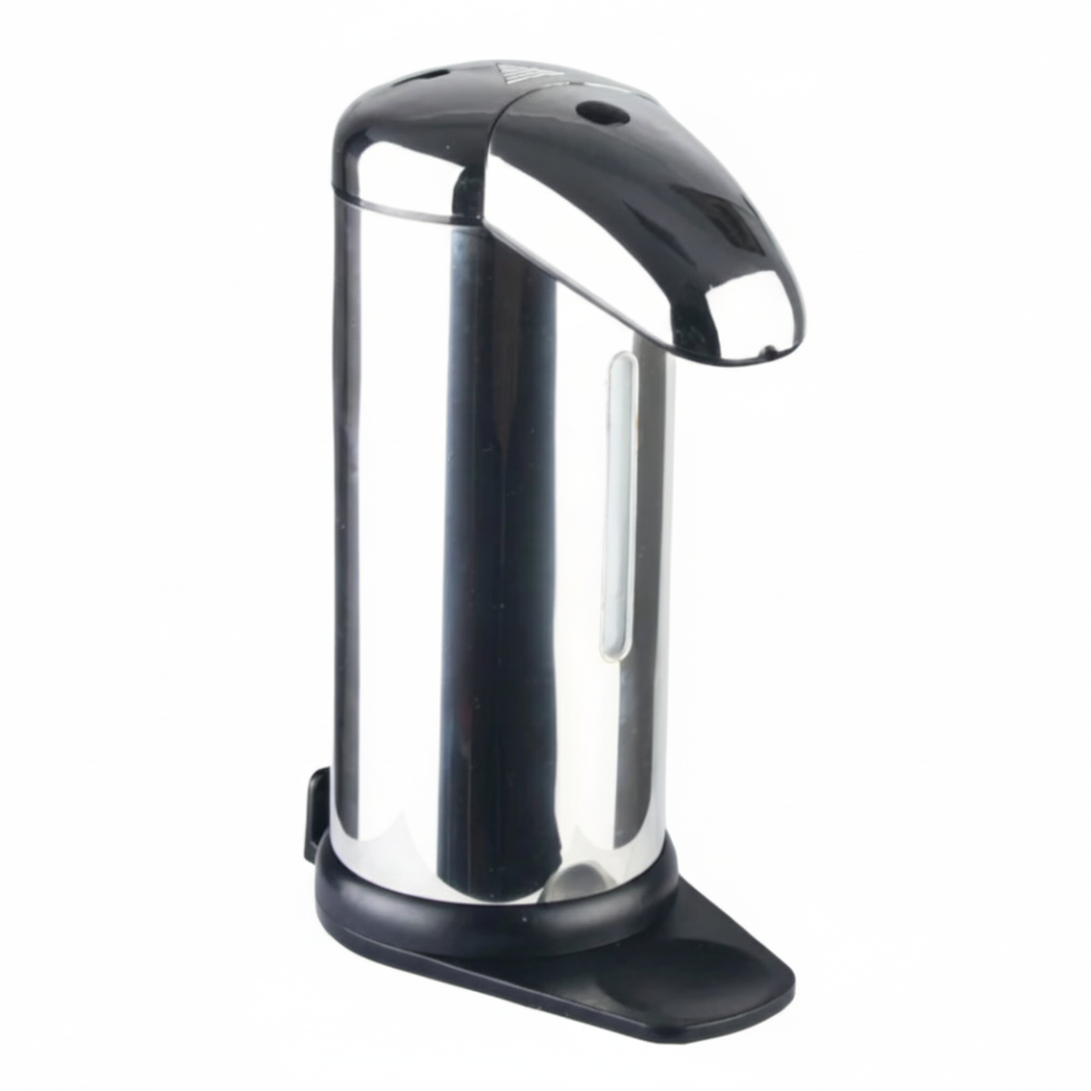 Dispensador Automático de Tocador Manos Libres para Gel y Jabón Líquido 500 ml