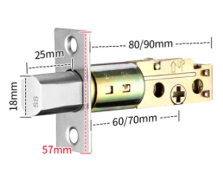 Cerradura digital negra especial para espacios airbnb clave, llave, tarjeta nfc,ap ttlock, material aleación de zinc + plastico