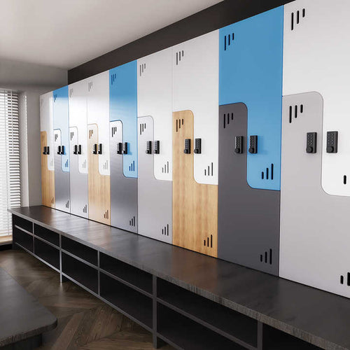 CERRADURA ELECTRÓNICA PARA LOCKERS Y/O GABINETES – ALEACIÓN DE ZINC + ABS