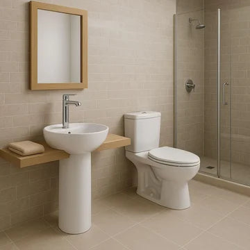 Griferia Para Lavamanos Tamesis Baja Cromo Lecco