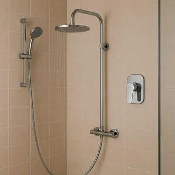 Griferia Para Ducha Tamesis Cromo Lecco