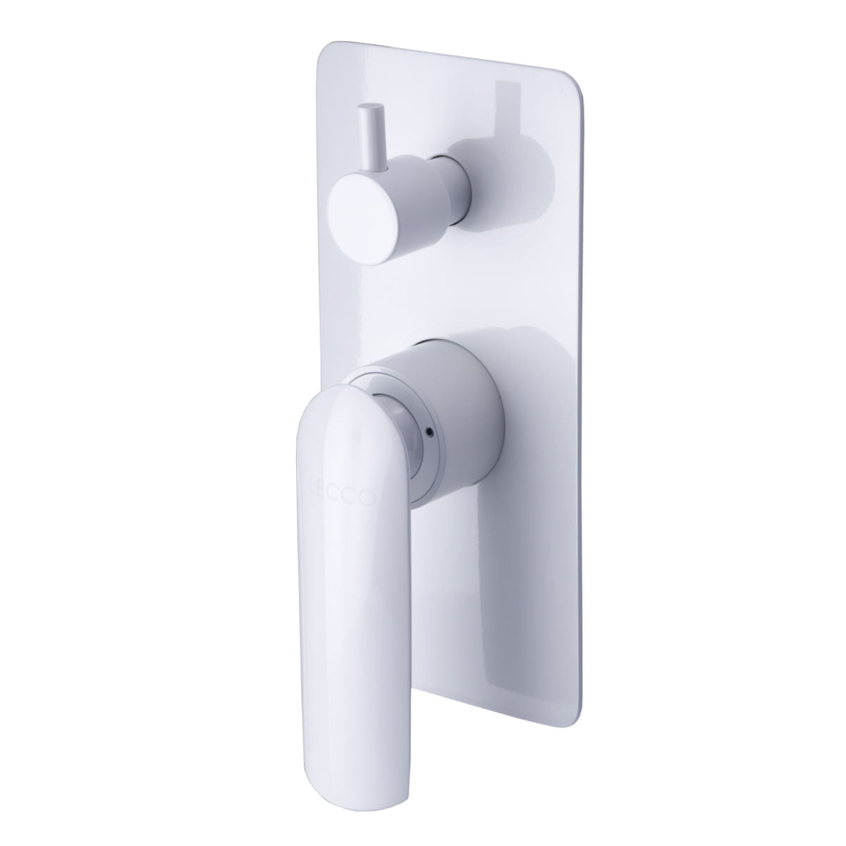 griferia Para Ducha Monocontrol Curve Con Salida A Bañera Blanco Lecco