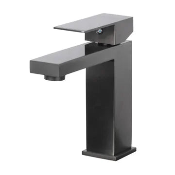 Griferia Para Lavamanos Baja Casalini Grafito Lecco